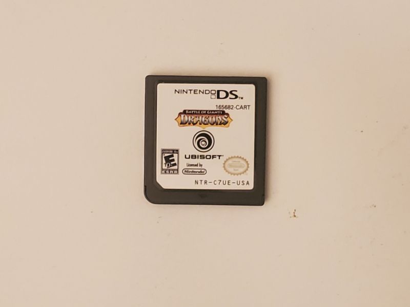 Nintendo DS Battle of Giants: Dragons video game
