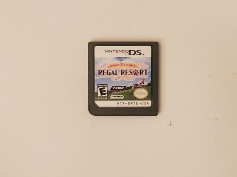 Nintendo DS Paws & Claws: Regal Resort video game