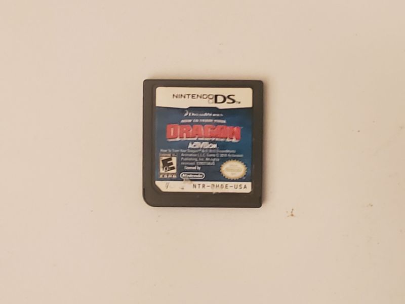 Nintendo DS How to Train Your Dragon video game