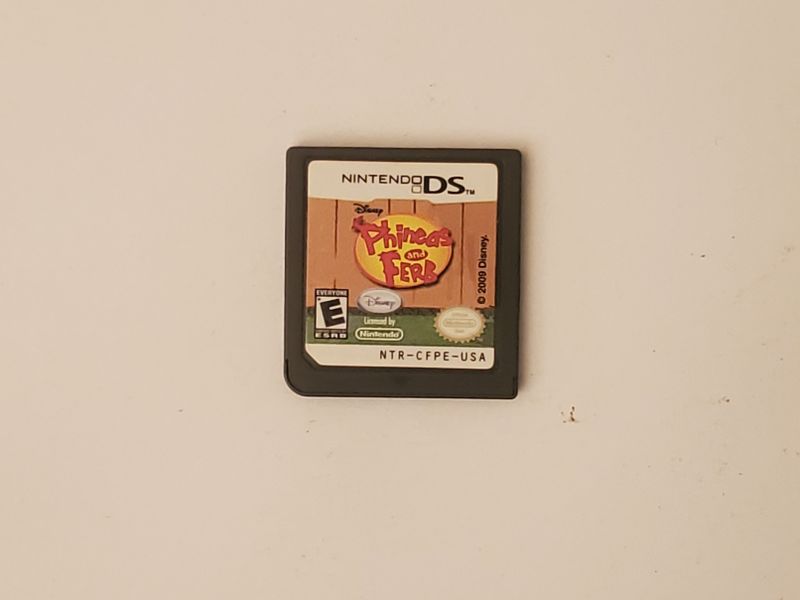 Nintendo DS Phineas and Ferb video game