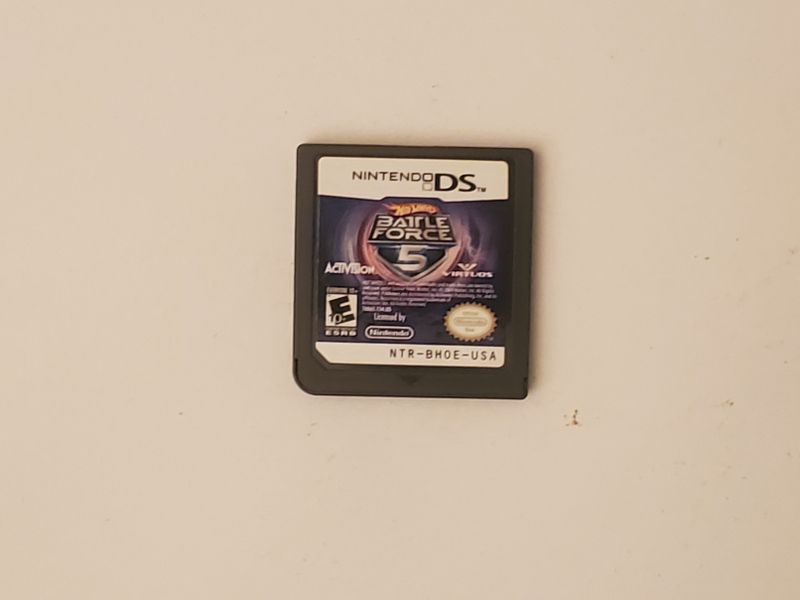 Nintendo DS Hot Wheels Battle Force 5 video game