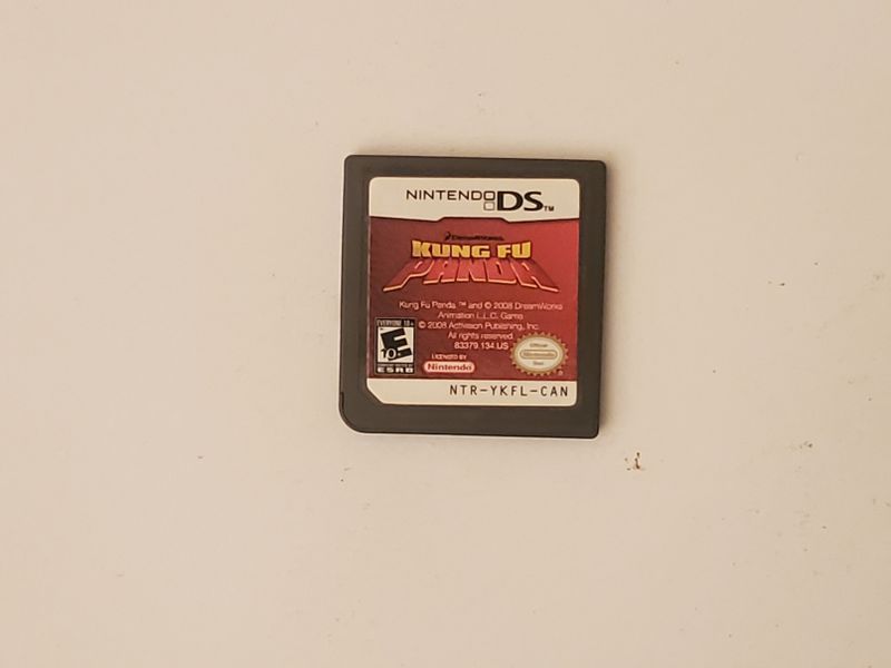 Nintendo DS Kung Fu Panda video game