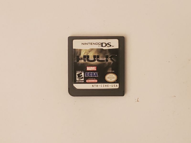 Nintendo DS The Incredible Hulk video game