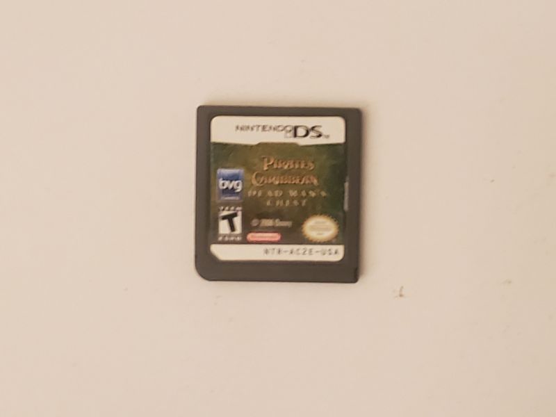 Nintendo DS Pirates of the Caribbean Dead Man's Chest video game