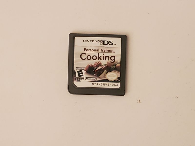Nintendo DS Personal Trainer: Cooking video game