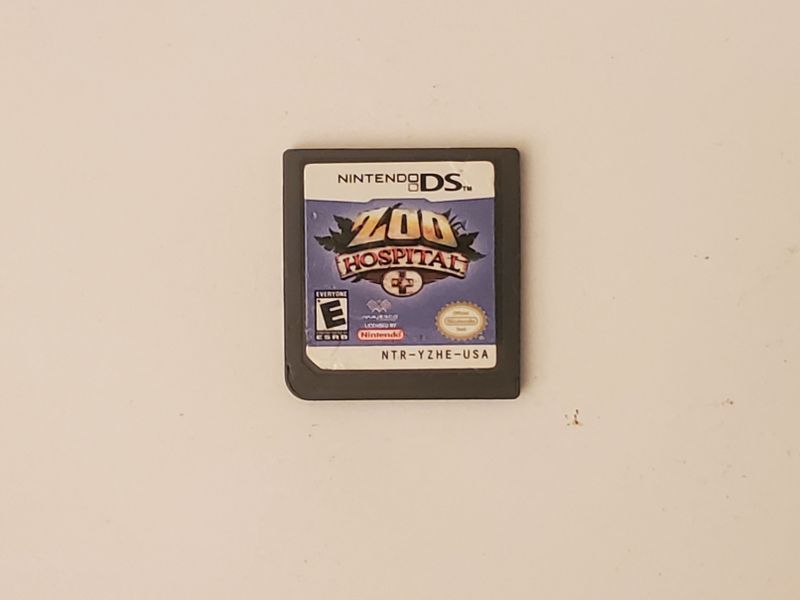 Nintendo DS Zoo Hospital video game
