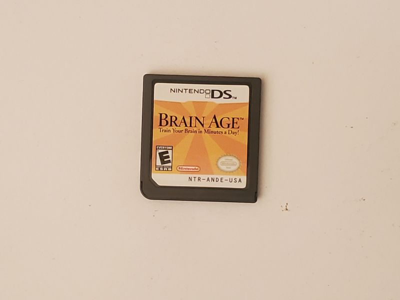 Nintendo DS Brain Age: Train Your Brain in Minutes a Day! video game
