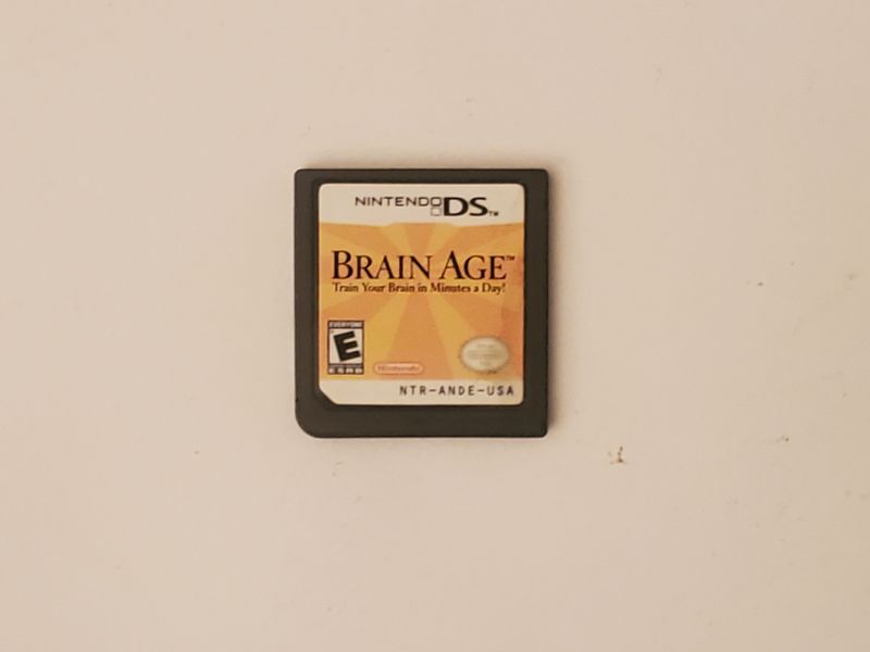 Nintendo DS Brain Age: Train Your Brain in Minutes a Day! video game