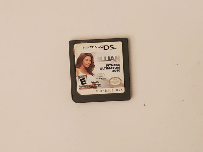 Nintendo DS Jillian Michaels Fitness Ultimatum 2010 video game