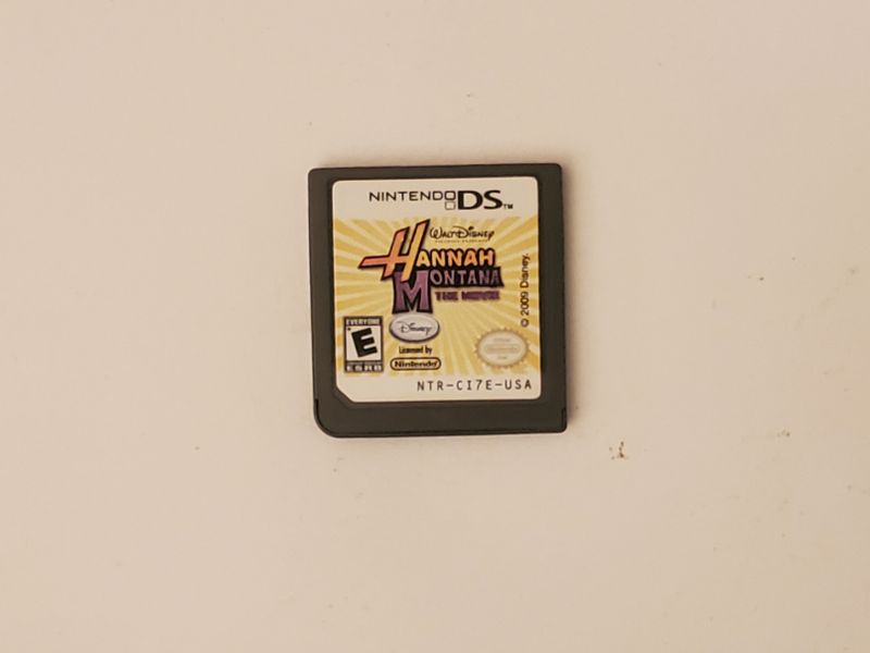 Nintendo DS Hannah Montana: The Movie video game
