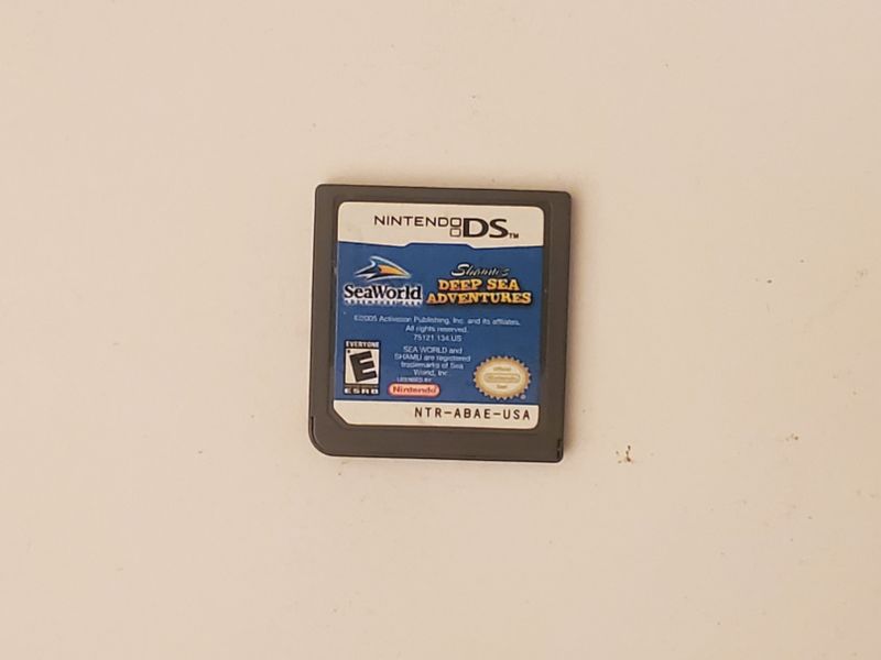 Nintendo DS SeaWorld: Shamu's Deep Sea Adventures video game