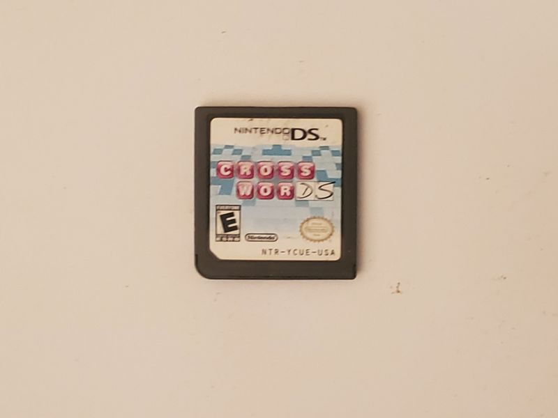 Nintendo DS Cross Words video game