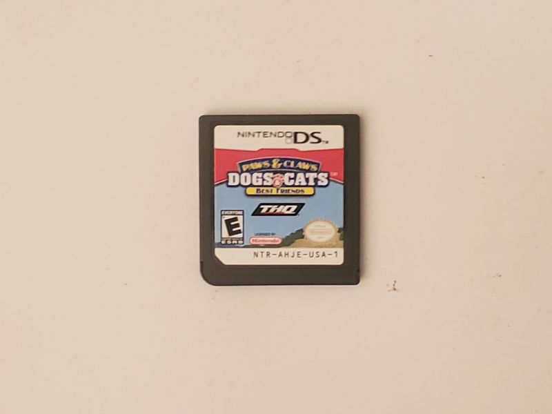 Nintendo DS Paws & Claws: Dogs & Cats Best Friends video game
