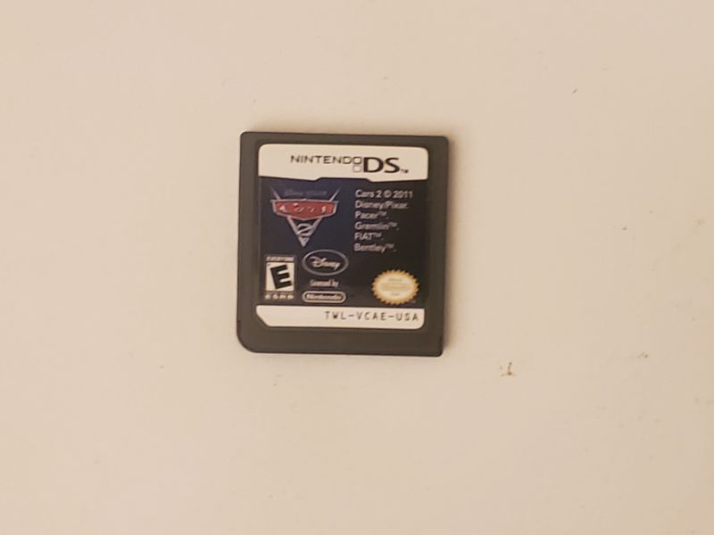 Nintendo DS Cars 2 video game