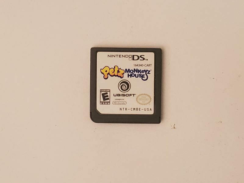 Nintendo DS Petz Monkeyz House video game