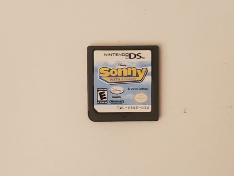 Nintendo DS Sonny With a Chance video game
