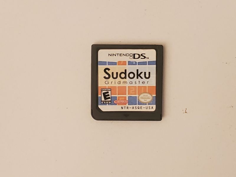 Nintendo DS Sudoku Gridmaster video game