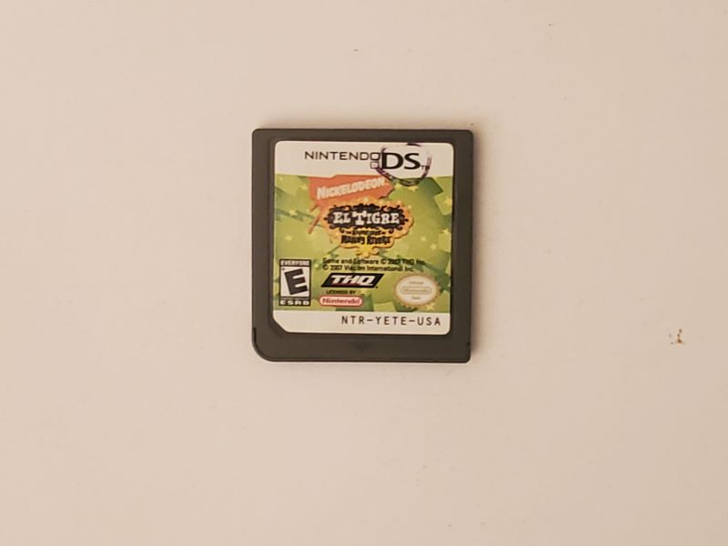 Nintendo DS Nickelodeon El Tigre: The Adventures of Manny Rivera video game
