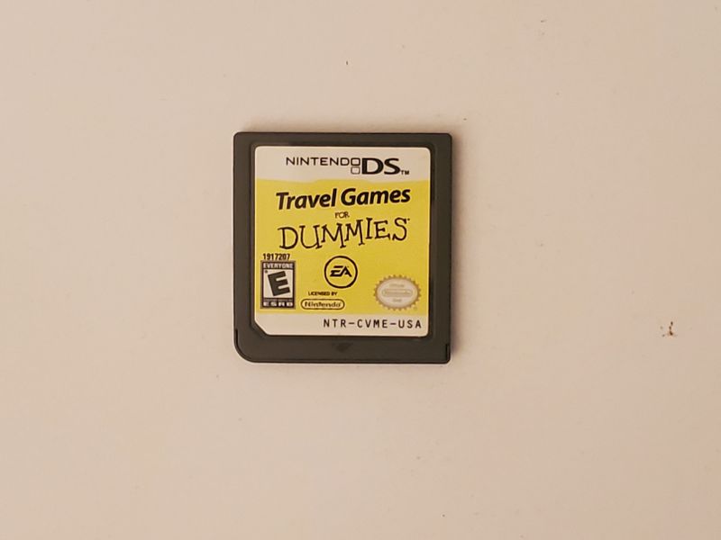 Nintendo DS Travel Games for Dummies video game