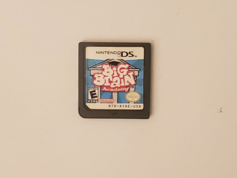 Nintendo DS Big Brain Academy video game