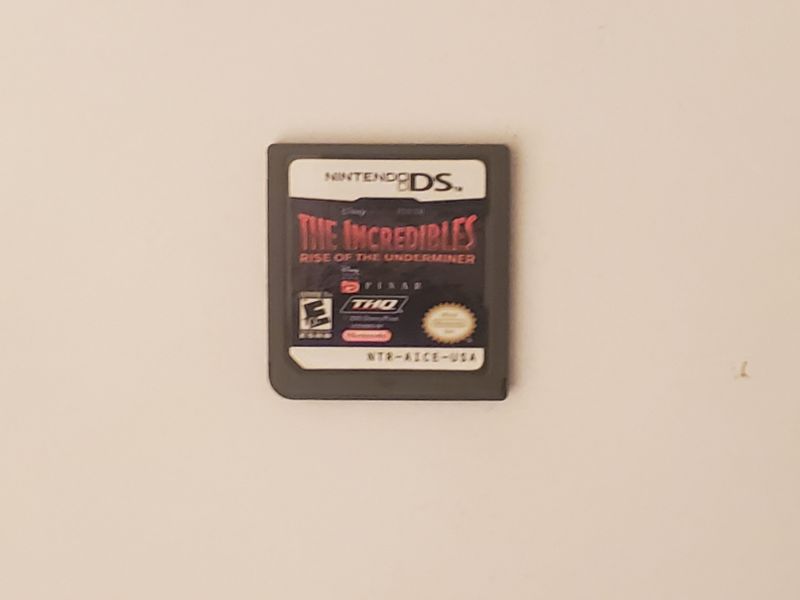 Nintendo DS The Incredibles: Rise of the Underminer video game