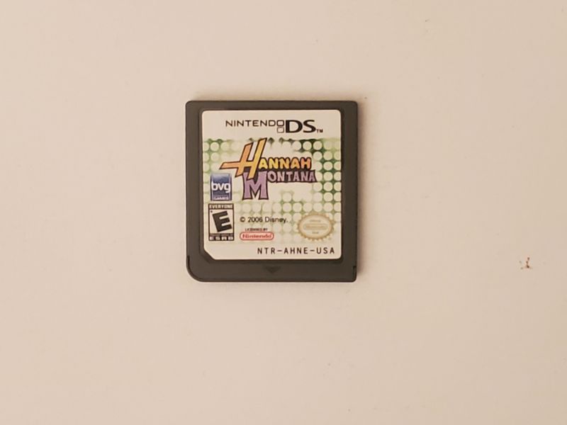 Nintendo DS Hannah Montana video game