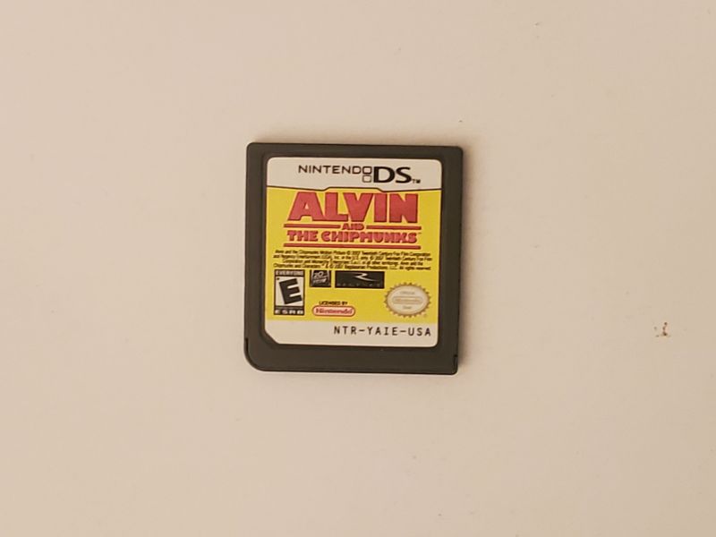 Nintendo DS Alvin and the Chipmunks video game