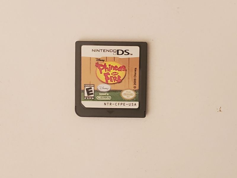 Nintendo DS Phineas and Ferb video game