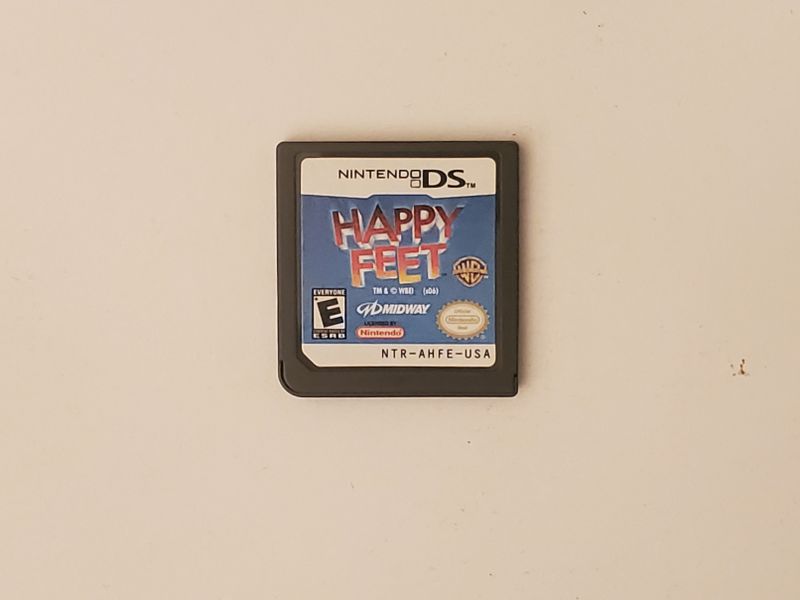 Nintendo DS Happy Feet video game
