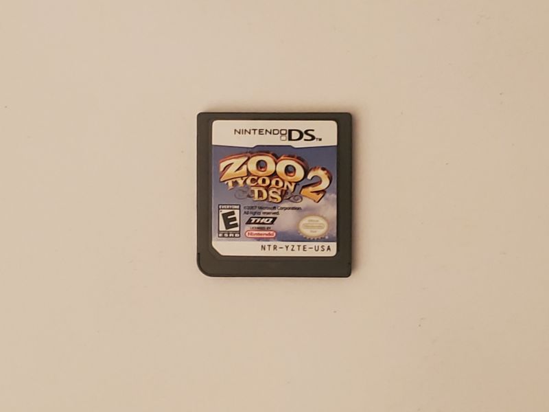 Nintendo DS Zoo Tycoon 2 DS video game