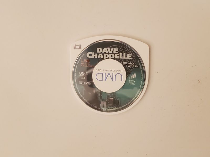 Sony PSP Dave Chappelle: For What It's Worth (Live at the Fillmore) video game