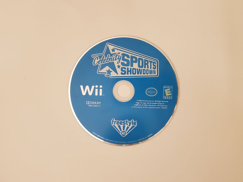 Nintendo Wii Celebrity Sports Showdown video game