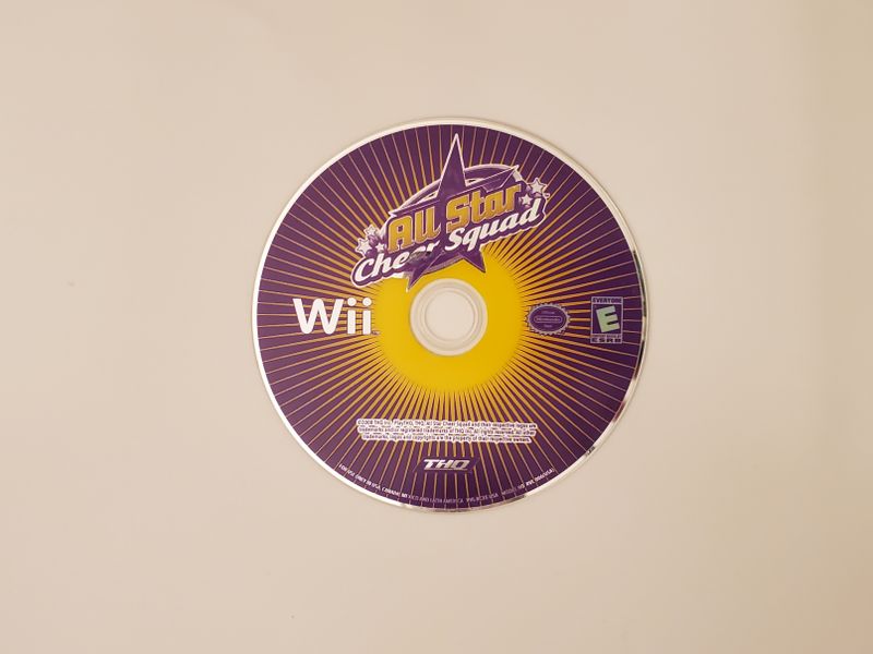 Nintendo Wii All-Star Cheer Squad video game