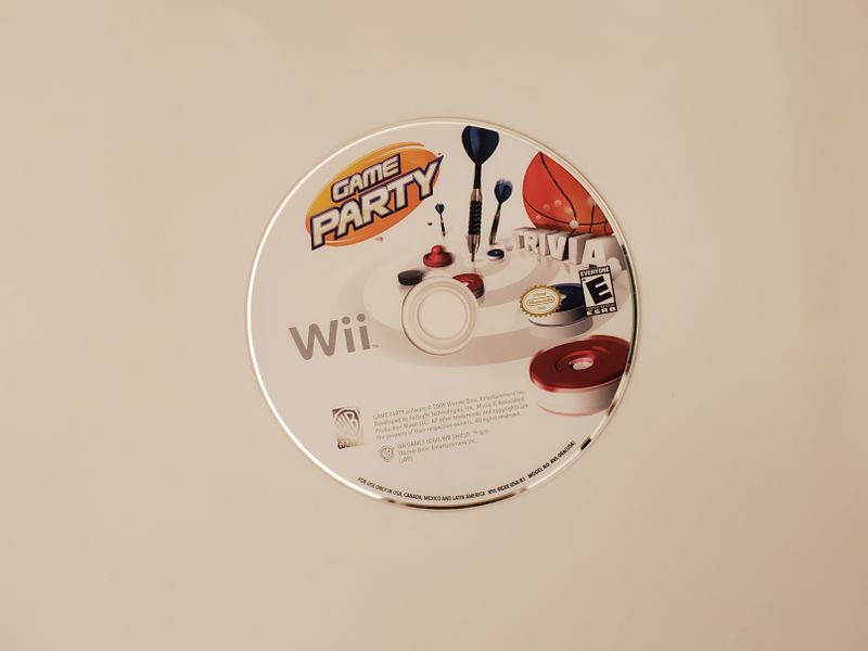 Nintendo Wii Game Party video game