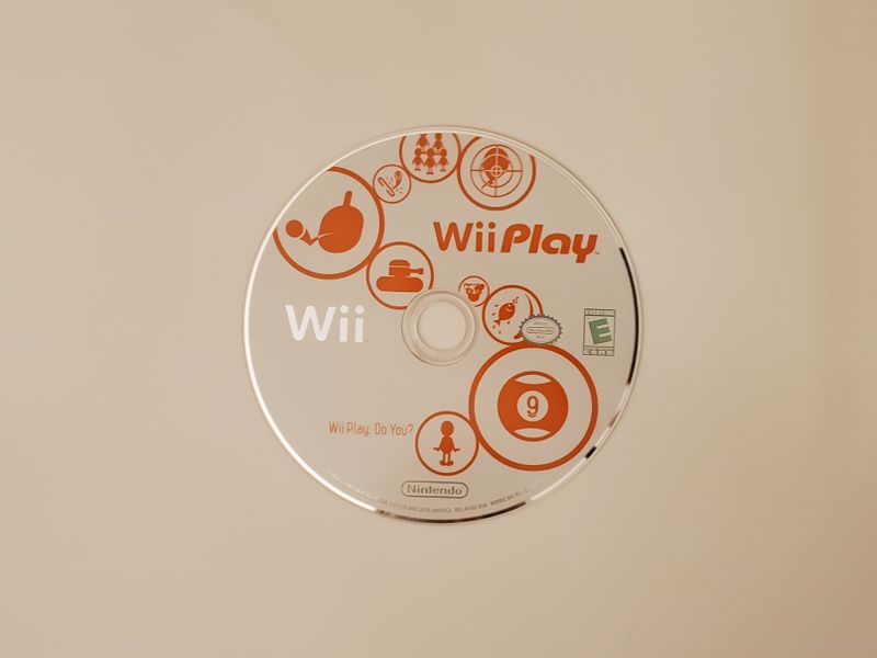 Nintendo Wii Wii Play video game