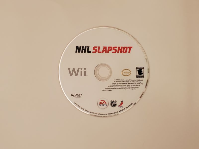 Nintendo Wii NHL Slapshot video game