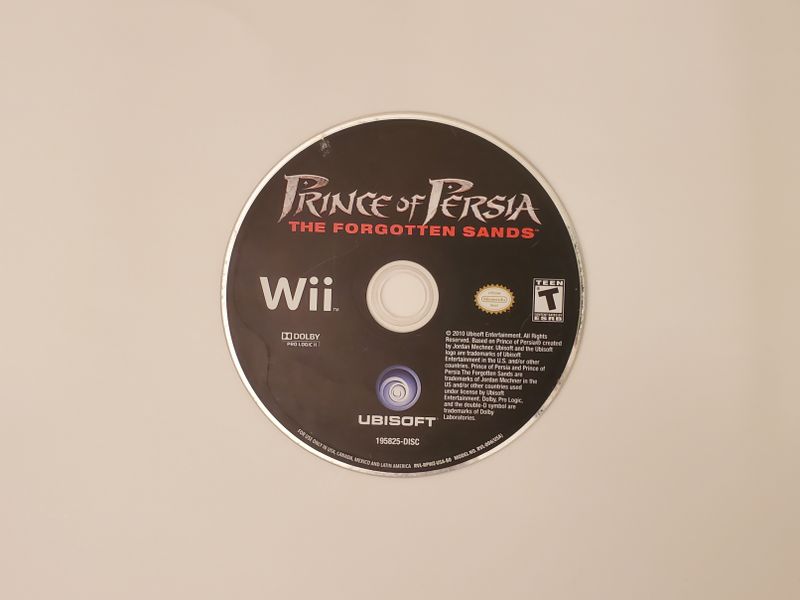 Nintendo Wii Prince of Persia: The Forgotten Sands video game