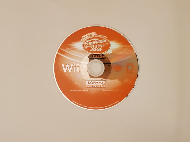 Nintendo Wii Karaoke Revolution Presents: American Idol Encore video game