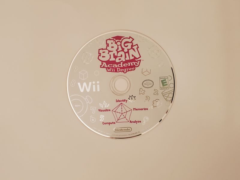 Nintendo Wii Big Brain Academy Wii Degree video game
