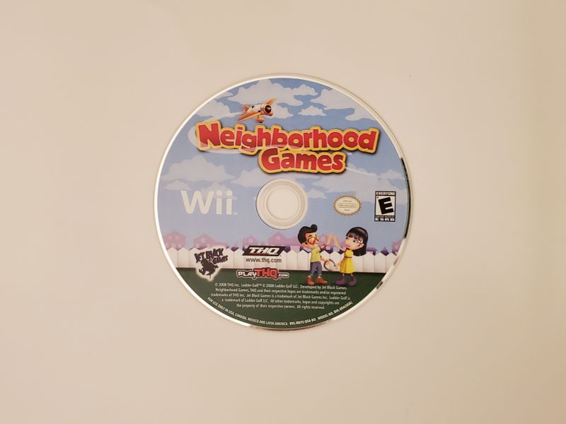Nintendo Wii Neighborhood Games video game