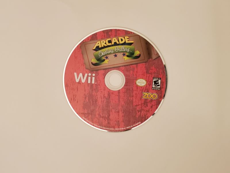 Nintendo Wii Arcade Shooting Gallery video game