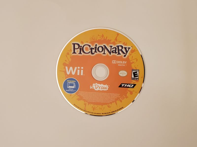 Nintendo Wii Pictionary (uDraw GameTablet Required) video game