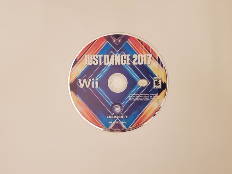 Nintendo Wii Just Dance 2017 video game