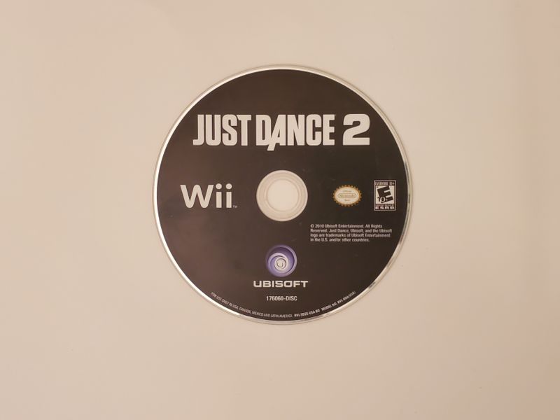 Nintendo Wii Just Dance 2 video game