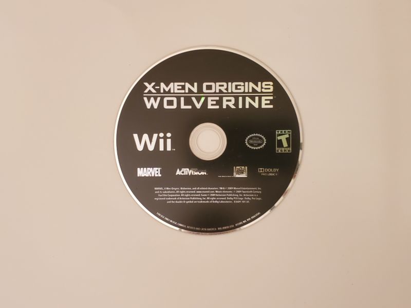 Nintendo Wii X-Men Origins: Wolverine video game