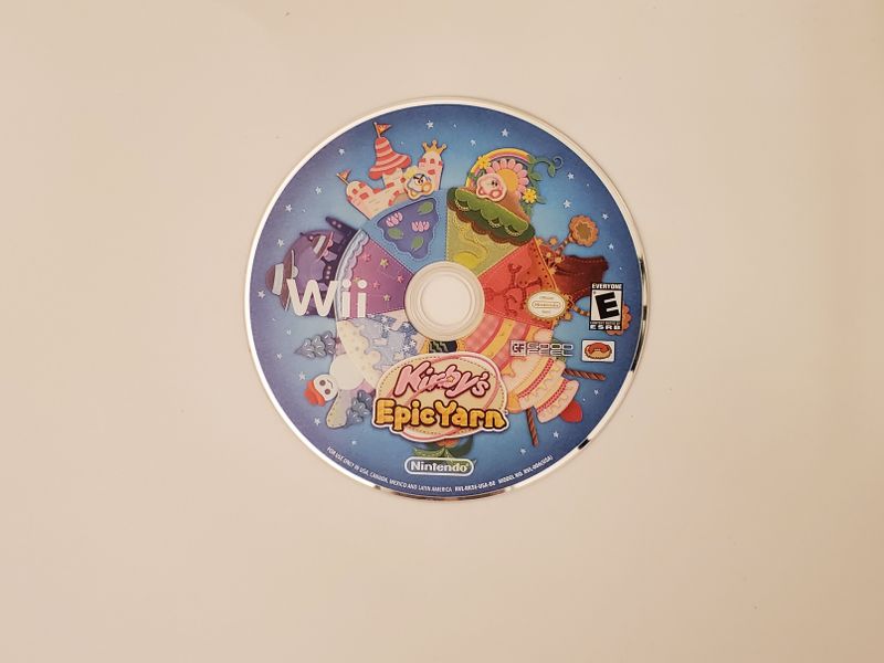 Nintendo Wii Kirby's Epic Yarn video game