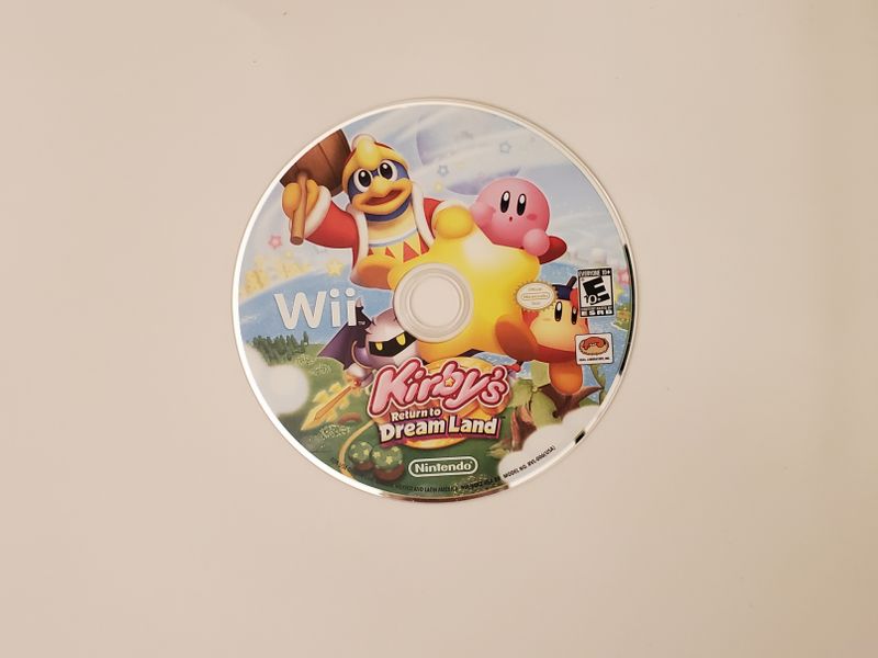 Nintendo Wii Kirby's Return to Dream Land video game