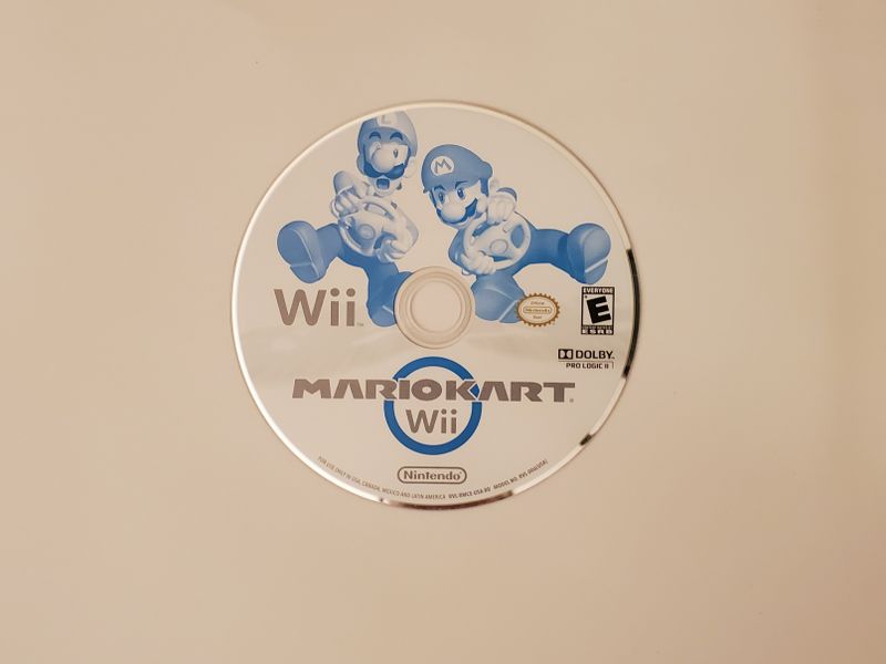 Nintendo Wii Mario Kart Wii video game