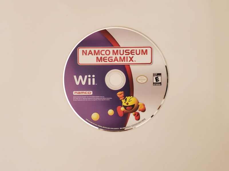Nintendo Wii Namco Museum Megamix video game