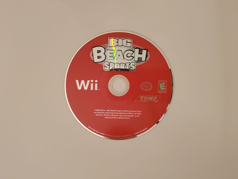 Nintendo Wii Big Beach Sports video game